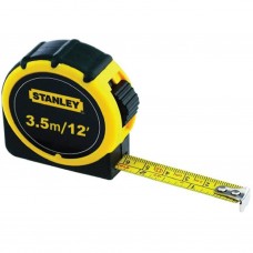 STANLEY Measuring Tape 3.5 M 12ft X 13mm  Rubber Grip 30611L